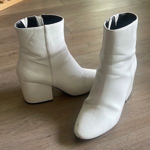 White boots
